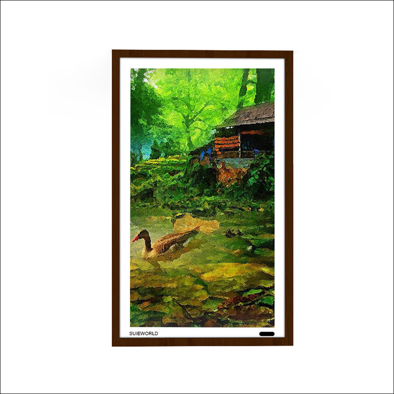 Nft Digital Photo Wood Frame Etxeko horma dekorazioa